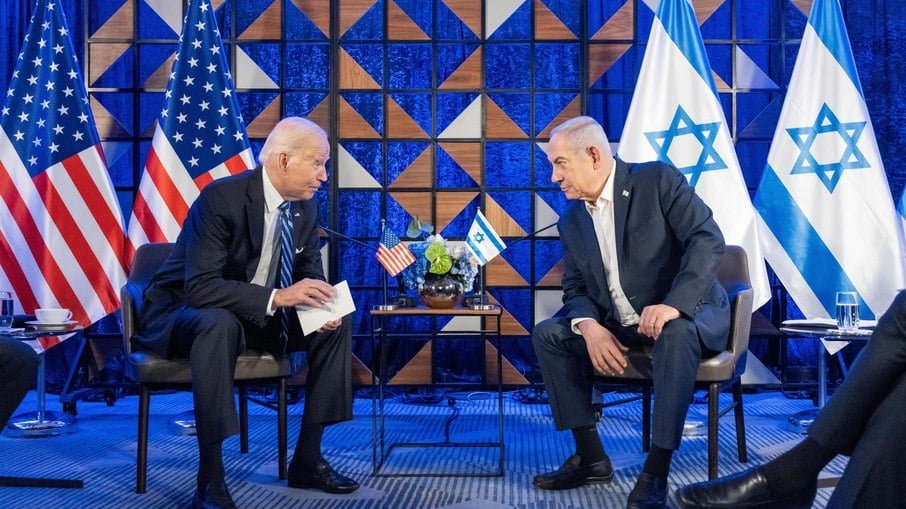 Joe Biden e Benjamin Netanyahu