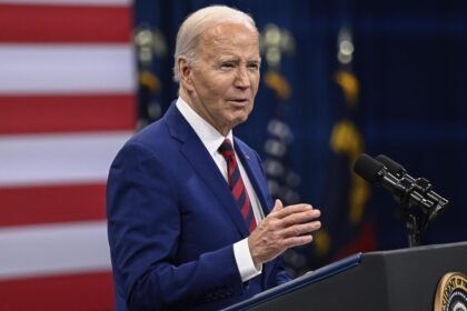 Presidente Joe Biden — Foto: Matt Kelley/AP