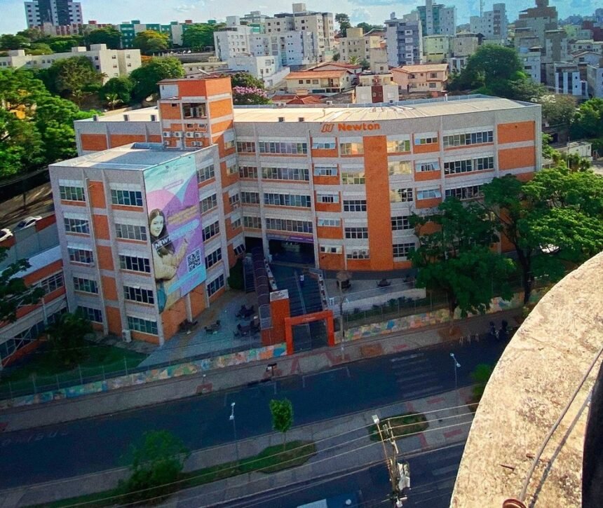 Universidade Newton Paiva, em Belo Horizonte — Foto: Reprodução