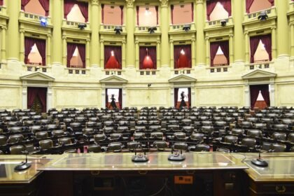 Câmara dos Deputados, no Congresso da Argentina, em Buenos Aires — Foto: Divulgação/Congresso Argentino