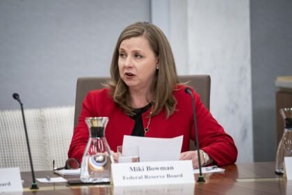 Michelle Bowman, do Federal Reserve (Fed) — Foto: Al Drago/Bloomberg