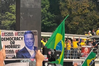 Ato bolsonarista no Dia da Independência em SP — Foto: Lucas Ferraz