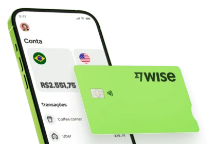 Cartão da fintech Wise, especializada em transferências internacionais — Foto: Reprodução/Wise