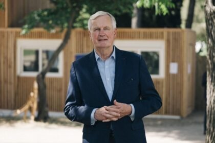 Michel Barnier foi indicado pelo presidente da França na quinta-feira — Foto: Jeremy Suyker/Bloomberg