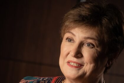 Kristalina Georgieva, diretora-gerente do Fundo Monetário Internacional (FMI) — Foto: Valor