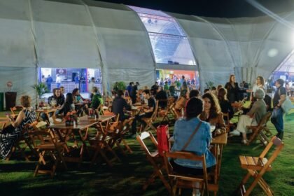 Público prestigia a segunda edição do SP Gastronomia no Parque Villa-Lobos, em São Paulo — Foto: Edilson Dantas/Agência O Globo