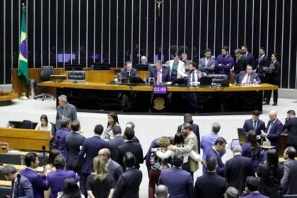 Sessão de votação no plenário da Câmara dos Deputados — Foto: Mário Agra/Câmara dos Deputados