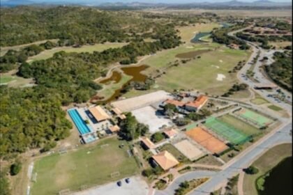 Vista Aérea do Clube Esportivo Aretê Búzios — Foto: Divulgação