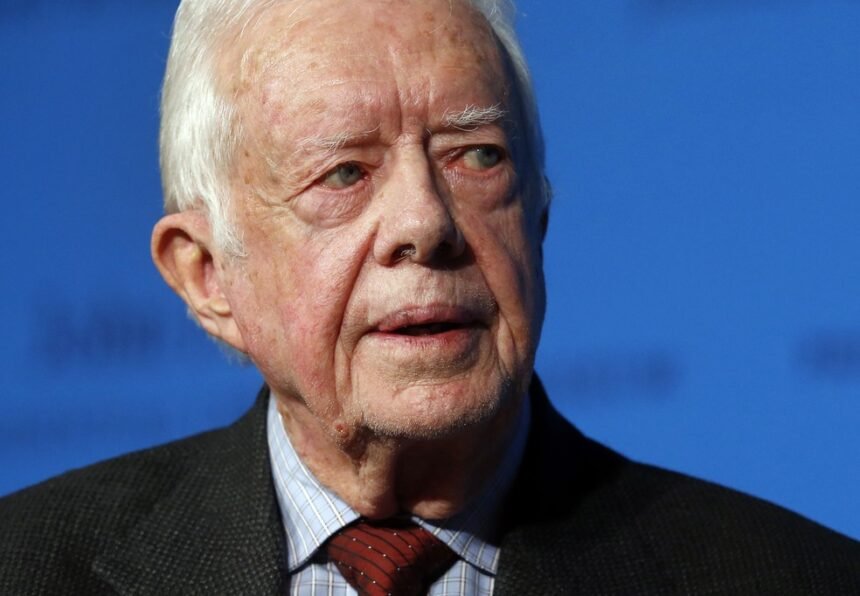 Ex-presidente dos Estados Unidos, Jimmy Carter — Foto: AP Photo/Associated Press