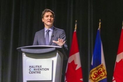 Justin Trudeau, primeiro-ministro do Canadá — Foto: Riley Smith/AP